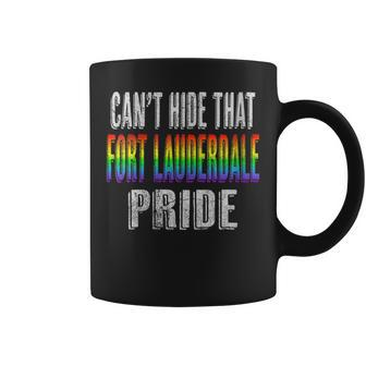 Retro 70S 80S Cant Hide That Fort Lauderdale Gay Pride Coffee Mug | Mazezy