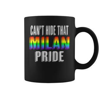 Retro 70S 80S Style Cant Hide That Milan Gay Pride Coffee Mug | Mazezy