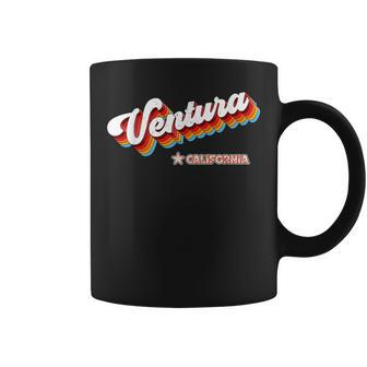 Retro 80S Ventura California Ca Coffee Mug | Mazezy