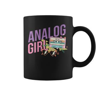 Retro 90S Analog Girl Funny Nineties Vibes 90 Graphic 90S Vintage Designs Funny Gifts Coffee Mug | Mazezy