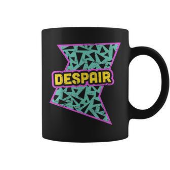 Retro 90S Despair Vaporwave Aesthetics Coffee Mug | Mazezy
