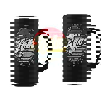 Retro Aldan Home State Cool 70S Style Sunset Coffee Mug | Mazezy