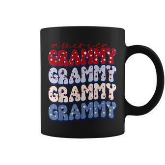 Retro American Grammy American Flag Cute 4Th Of July Coffee Mug | Mazezy