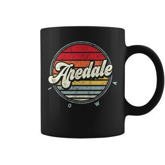 Retro Aredale Home State Cool 70S Style Sunset Coffee Mug | Mazezy
