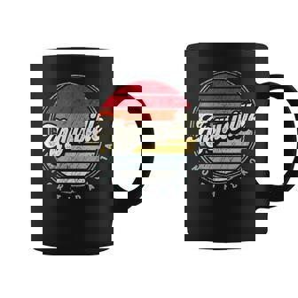 Retro Argusville Home State Cool 70S Style Sunset Coffee Mug | Mazezy