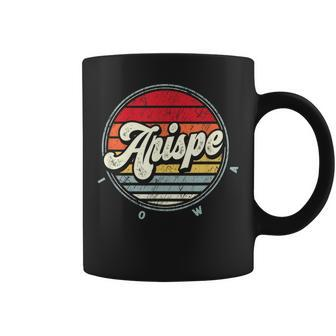 Retro Arispe Home State Cool 70S Style Sunset Coffee Mug | Mazezy