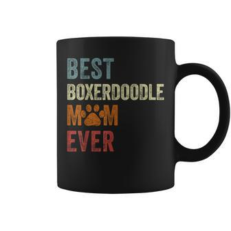 Retro Best Boxerdoodle Mom Ever Boxerdoodl Mama Coffee Mug | Mazezy UK