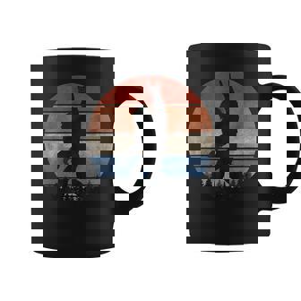 Retro Bigfoot Rock And Roll Bigfoot Bigfoot Coffee Mug - Seseable