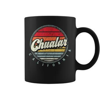 Retro Chualar Home State Cool 70S Style Sunset Coffee Mug | Mazezy