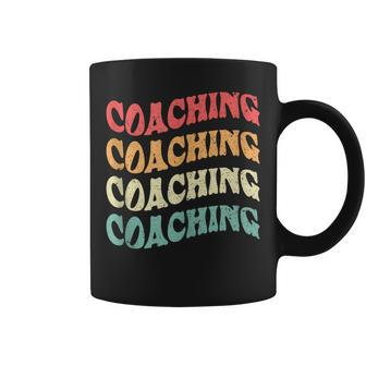 Retro Coaching Mentoring Education Teaching Coach Coffee Mug | Mazezy