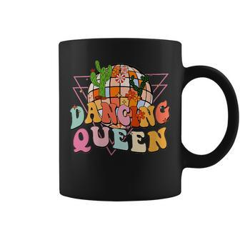 Retro Disco Bride Dancing Queens Bachelorette Party Matching Coffee Mug | Mazezy