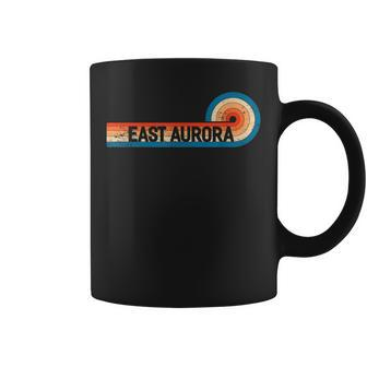 Retro East Aurora Vintage City East Aurora Coffee Mug | Mazezy