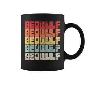 Retro English Literature Beowulf Coffee Mug | Mazezy