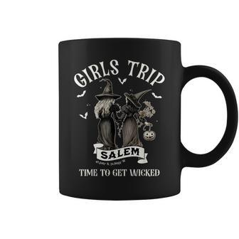 Retro Girls Trip Salem Time To Get Witch Halloween Coffee Mug - Thegiftio UK