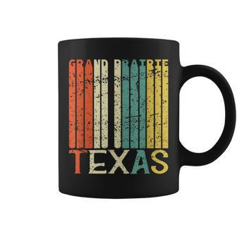 Retro Grand Prairie Residents State Texas Coffee Mug | Mazezy