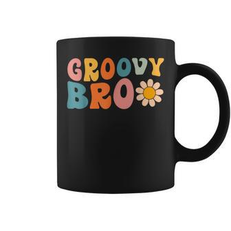 Retro Groovy Bro Matching Family 1St Birthday Party Coffee Mug | Mazezy