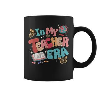 Retro Groovy In My Teacher Era Teaching Life Back To School Coffee Mug - Monsterry
