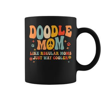 Retro Groovy Its Me The Cool Doodle Mom Gift For Women Gifts For Mom Funny Gifts Coffee Mug | Mazezy CA