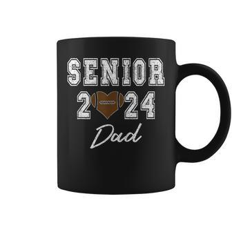 Retro Matching Family Football Class Of 2024  Dad Coffee Mug