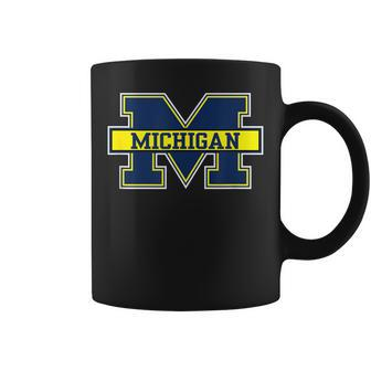 Retro Michigan Mi Vintage Classic Michigan Coffee Mug - Monsterry