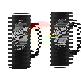 Retro Montana Home State Mt Cool 70S Style Sunset Gift For Women Coffee Mug - Thegiftio UK