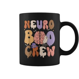 Retro Neuro Boo Crew Neurosurgery Neurology Ghost Halloween Coffee Mug - Thegiftio UK