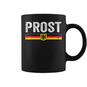 Retro Oktoberfest German Flag Prost Coffee Mug - Seseable