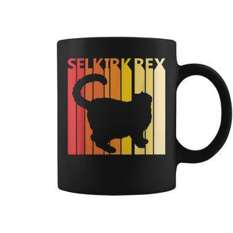 Retro Selkirk Rex Cat Merry Christmas Coffee Mug | Mazezy