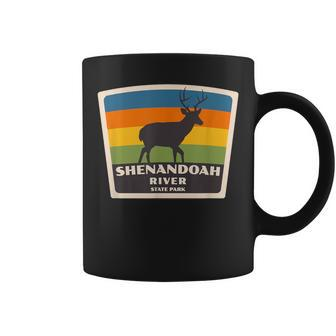 Retro Shenandoah River State Park Virginia Deer Va Souvenir Coffee Mug | Mazezy