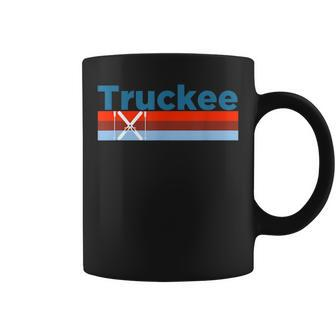 Retro Snow Ski Truckee California T Coffee Mug | Mazezy