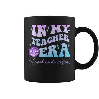 Retro In My Teacher Era Second Grade Version Back To School Coffee Mug | Mazezy
