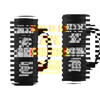 Retro This Is My 70S Costume Funny Groovy Peace Halloween Halloween Funny Gifts Coffee Mug | Mazezy