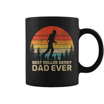 Retro Vintage Best Roller Derby Dad Ever Fathers Day Gift For Womens Gift For Women Coffee Mug | Mazezy UK
