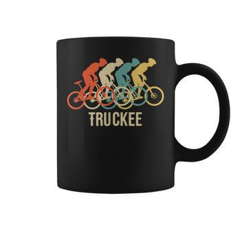 Retro Vintage Bike Truckee T Coffee Mug | Mazezy