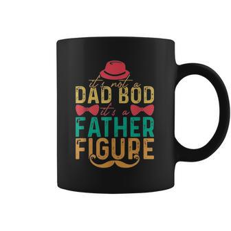 Retro Vintage Its Not A Dad Bod Its A Father Figure Coffee Mug | Mazezy