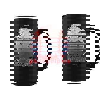 Retro Vintage Philly Baseball Skyline Cool Philadelphia Coffee Mug | Mazezy
