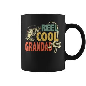 Retro Vintage Reel Cool Grandad Fathers Day For Dad Papa Coffee Mug | Mazezy