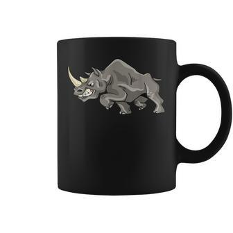 Rhino Rhinoceros Save The Chubby Unicorns Coffee Mug | Mazezy
