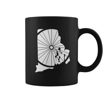 Rhode Island Bicycle Ri Biking Gear Ri Cycling Coffee Mug | Mazezy