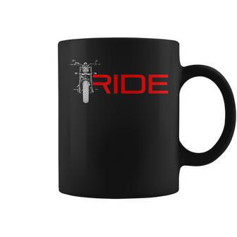 Ride Motorcycle Apparel Motorcycle Coffee Mug | Mazezy