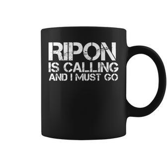 Ripon Ca California City Trip Home Roots Usa Coffee Mug | Mazezy