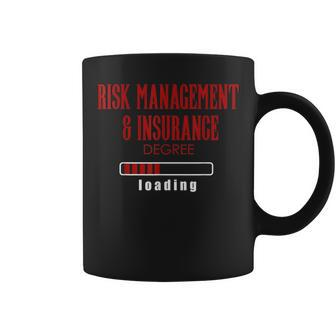 Risk Management & Insurance Degree Loading Coffee Mug | Mazezy UK