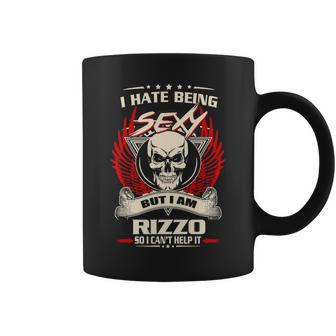 Rizzo Name Gift I Hate Being Sexy But I Am Rizzo Coffee Mug - Seseable
