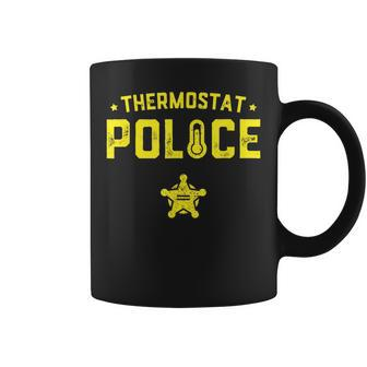Thermostat Police Dad Father's Day Coffee Mug | Mazezy
