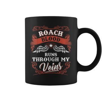Roach Blood Runs Through My Veins Family Christmas Coffee Mug - Seseable