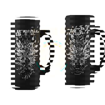 Rock And Roll Guitar Vintage Rock Music Coffee Mug - Thegiftio UK