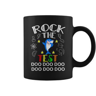 Rock The Test T School Professor Teacher Coffee Mug | Mazezy