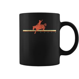 Rodeo Western Country Horse Retro Vintage Coffee Mug - Seseable