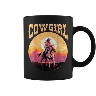 Rodeo Western Country Southern Cowgirl Hat Cowgirl Coffee Mug | Mazezy