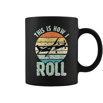 This Is How I Roll Airplane For Boys Pilot Coffee Mug | Mazezy CA